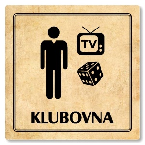 Klubovna, 118x118mm, pergamen, Utah